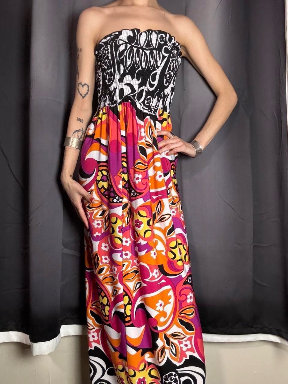 Colorful Maxi Dress by Snap